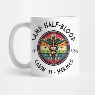 Cabin 11 -Hermes greek mythology v6 camp half blood Mug